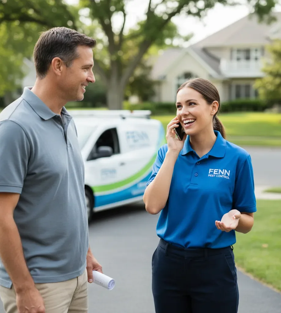 Fenn Pest Control customer support in Shillington